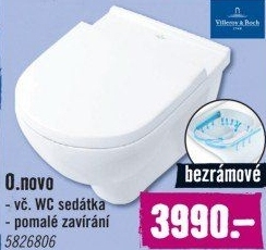 Závěsné WC Villeroy &amp