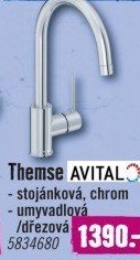 Dřezová baterie Avital