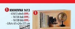 Knihovna 61613 ořech