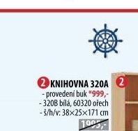 Knihovna 320 buk