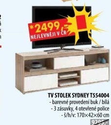 TV stolek SYDNEY 4