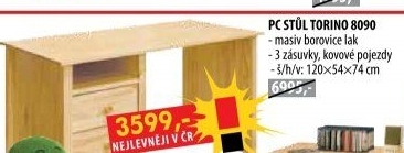 Psací stůl TORINO