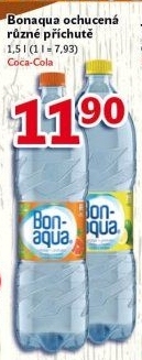 Ochucená voda Bonaqua