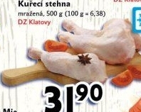Kuřecí stehna mražená DZ Klatovy