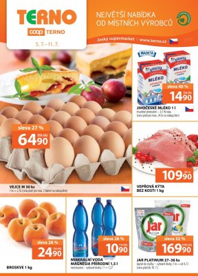 akční leták COOP 5.7.2017-11.7.2017