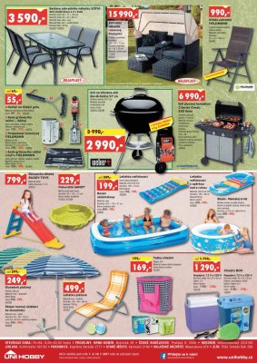 akční leták UNI HOBBY 6.7.2017-19.7.2017