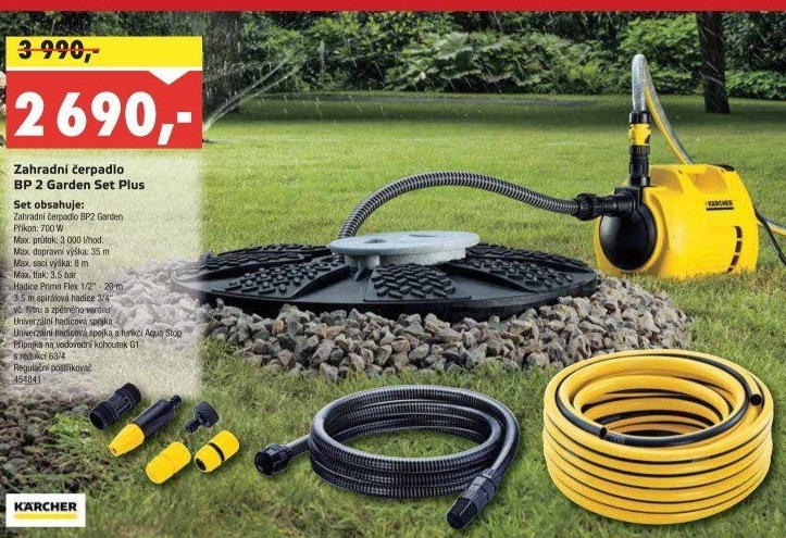 Čerpadlo zahradní Kärcher BP 2 Garden Set Plus