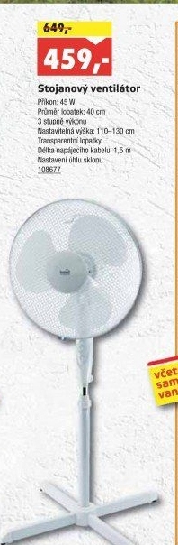 Stojanový ventilátor Home SF 41