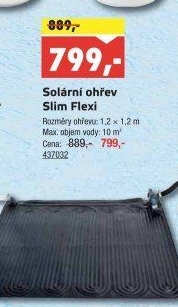 Solární ohřev Slim Flexi Marimex