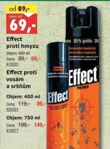 Přípravek proti hmyzu sprejEffect