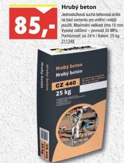 Hrubý beton Weber
