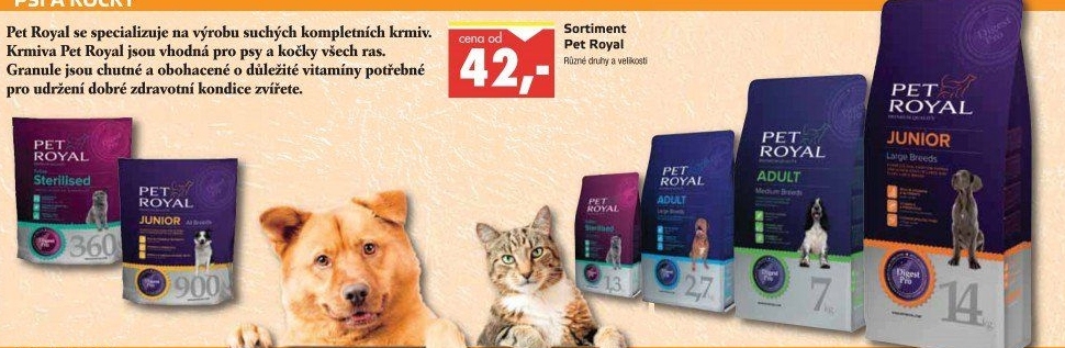 Granule pro kočky Pet Royal