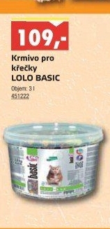Krmivo pro křečky Lolo