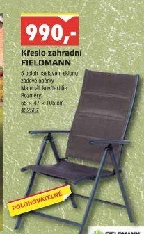 Zahradní křeslo Fieldmann