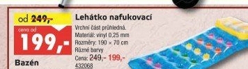 Nafukovací lehátko