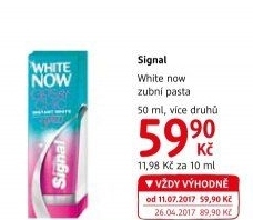 Pasta na zuby White Now Signal