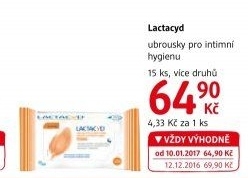 Ubrousky pro intimní hygienu Lactacyd Pharma