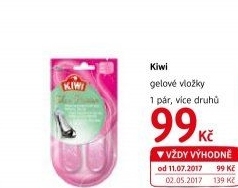 Gelové vložky do bot Kiwi