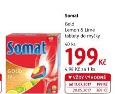 Tablety do myčky Gold Somat