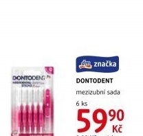 Kartáčky mezizubní Dontodent