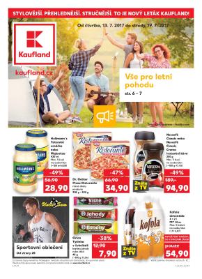 akční leták Kaufland 13.7.2017-19.7.2017