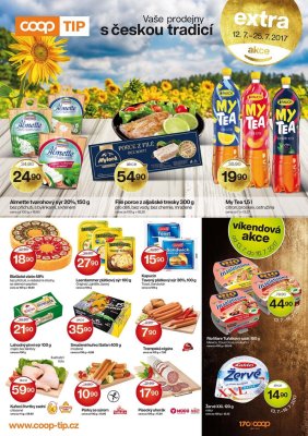 akční leták COOP 12.7.2017-25.7.2017