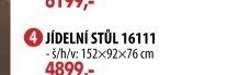 Jídelní stůl CORONA 16111