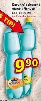 Voda ochucená Korunní