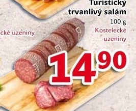 Salám turistický Kostelecké uzeniny