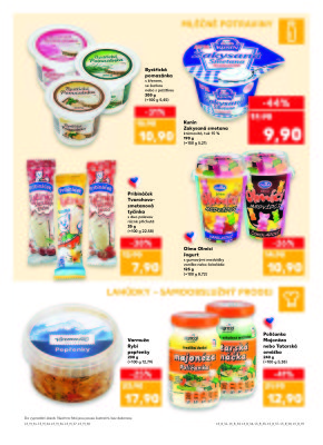akční leták Kaufland 20.7.2017-27.7.2017