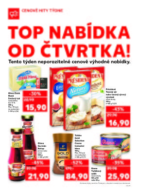 akční leták Kaufland 20.7.2017-27.7.2017