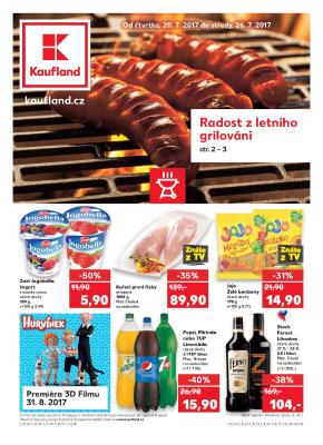 akční leták Kaufland 20.7.2017-26.7.2017