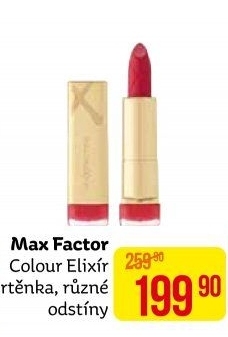 Rtěnka Colour Elixir Max Factor