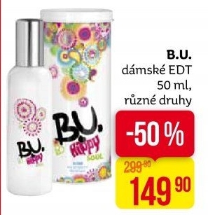 Toaletní voda dámská B.U.