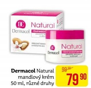 Krém pleťový mandlový Natural Dermacol