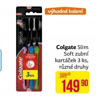 Kartáček na zuby Slim Soft Colgate