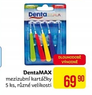Mezizubní kartáčky Dentamax