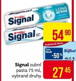Pasty na zuby Signal