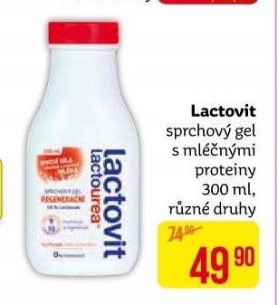 Sprchový gel Lactovit
