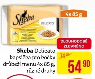 Kapsičky pro kočky Delicato Sheba