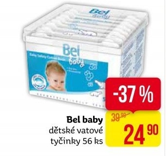Vatové tyčinky dětské Bel Baby
