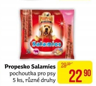 Pamlsky pro psy Salamies Propesko