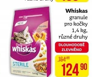 Granule pro kočky Whiskas