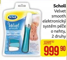 Pilník elektrický na nehty Velvet smooth Scholl