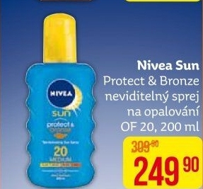 Sprej intenzivní na opalování OF 20 Protect&amp