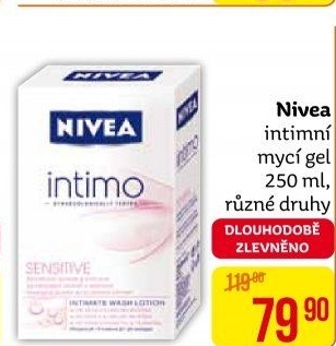 Intimní emulze Intimo Nivea