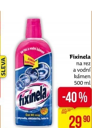 Čistič na rez a vodní kámen Fixinela