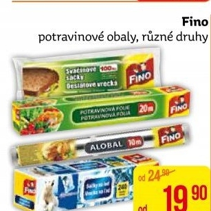Potravinové obaly Fino