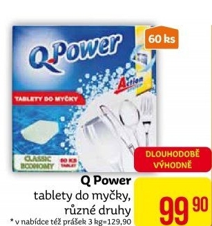 Tablety do myčky Q-Power