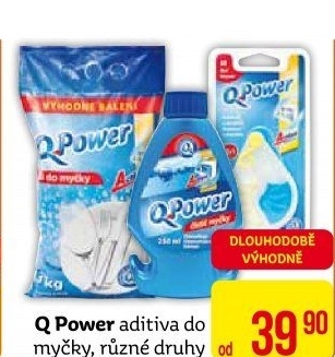 Prostředky do myčky Q-Power